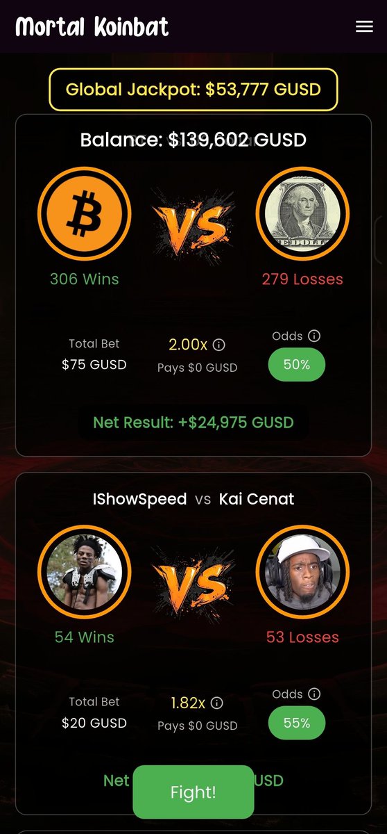 Final Mortal Koinbat update before Android App Store submission this week!  Be a hero—test our latest build now! 

Web3 gaming, no wallet, no gas, no hassle. Download &amp; play: mk.gelotto.io