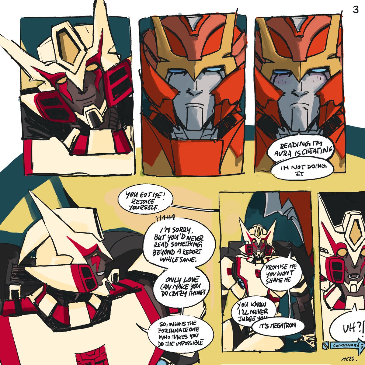 Whatever, go for it rodimus! (2/2) #megarod