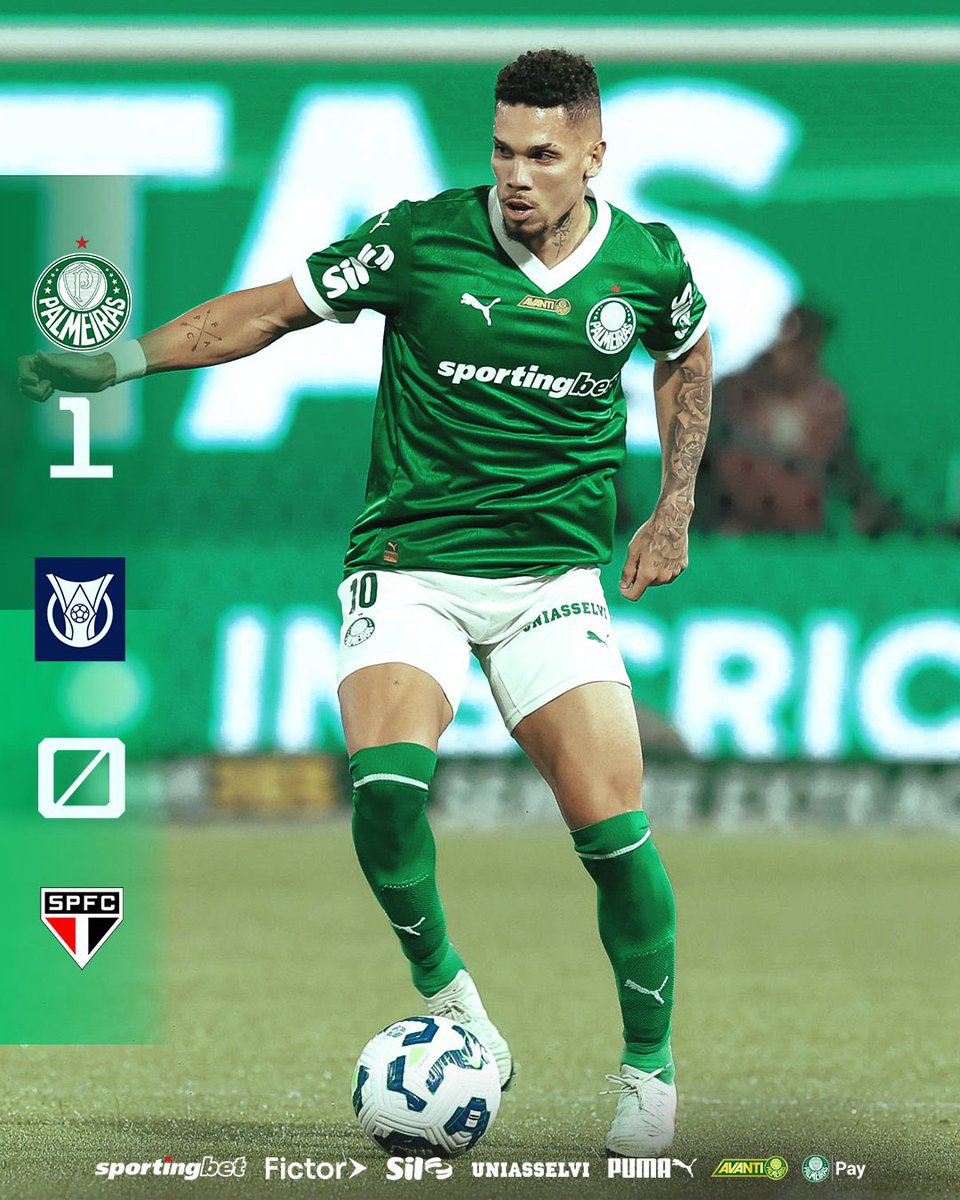 NetPalestra's tweet photo. O LADO FELIZ DO MURO É O DE CÁ! 😎

Anota a sétima partida invicta diante do rival em @Brasileirao, por favor! 😌

🏆 Palmeiras 1x0 São Paulo
⚽ Vitor Roque https://t.co/Q0kBYAYWa8