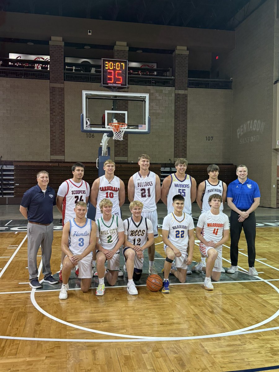 Team Navy takes home the win during this year’s SD All-Star boys game, 116-107. ⭐️

#SanfordSports