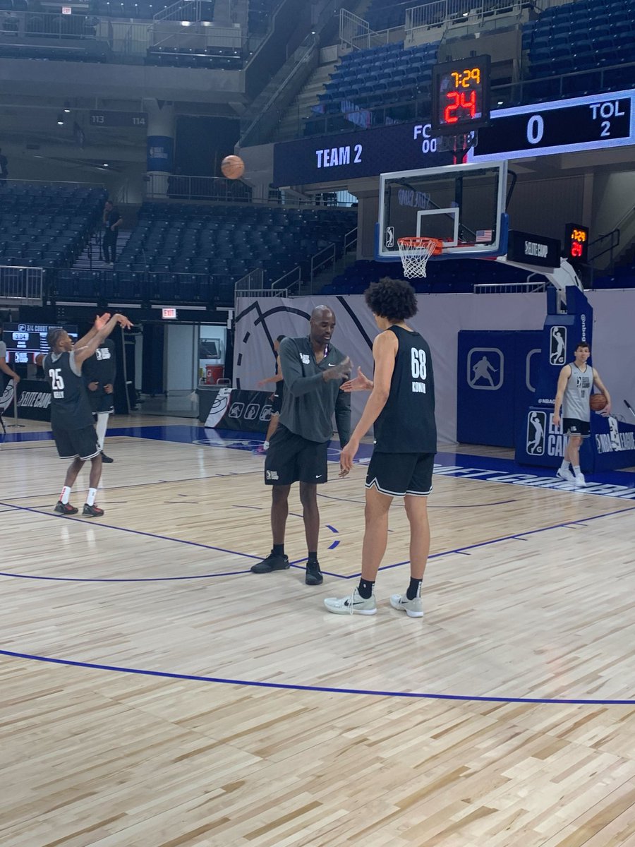 NBA G League (@nbagleague) on Twitter photo NBA Coaching Development Program Candidate and ten-year NBA veteran Emeka Okafor works with <a href="/PennStateMBB/">Penn State Menās Basketball</a> prospect Yanic Konan Niederhauser at #GLeagueEliteCamp NBA Coaching Development Program Candidate and ten-year NBA veteran Emeka Okafor works with <a href="/PennStateMBB/">Penn State Menās Basketball</a> prospect Yanic Konan Niederhauser at #GLeagueEliteCamp
