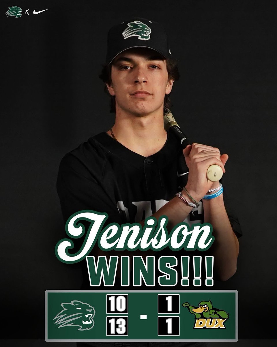 Jenison Baseball (@baseballjenison) on Twitter photo DH Sweep vs Zeeland West
GM 1: W, 10-1
<a href="/AJ_Park9/">A.J. Park</a> 4 IP 1 H 0 ER 3 K
<a href="/brodyschuite_20/">Brody Schuiteman</a> 3 IP 1 H 0 ER 4 K
Swainston and Ginzer each had 3 hits
GM 2: W, 13-1
<a href="/KelsonSwainston/">Kelson Swainston 2026</a> 3 IP 0 ER 5 K
Bosch and Hilaski each had 2 hits
Jenison improves to 18-4 overall DH Sweep vs Zeeland West
GM 1: W, 10-1
<a href="/AJ_Park9/">A.J. Park</a> 4 IP 1 H 0 ER 3 K
<a href="/brodyschuite_20/">Brody Schuiteman</a> 3 IP 1 H 0 ER 4 K
Swainston and Ginzer each had 3 hits
GM 2: W, 13-1
<a href="/KelsonSwainston/">Kelson Swainston 2026</a> 3 IP 0 ER 5 K
Bosch and Hilaski each had 2 hits
Jenison improves to 18-4 overall