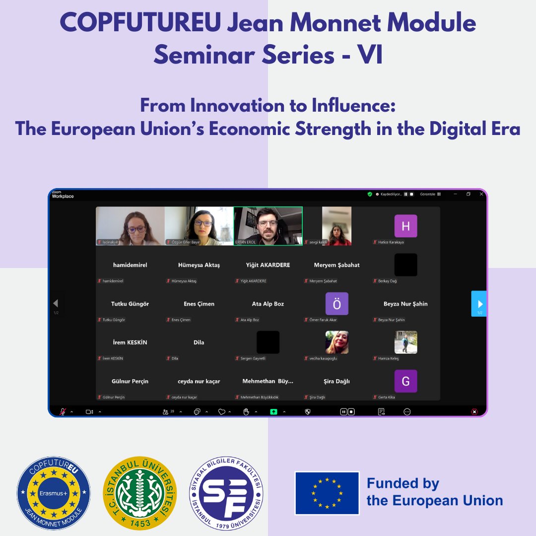 copfutureu_jm's tweet photo. ✨We thank to our speakers for their thoughtful contributions, to our audience for their engagement, and to all our participants. @ozgunerler @IU_Siyasal https://t.co/U1nB8piad4