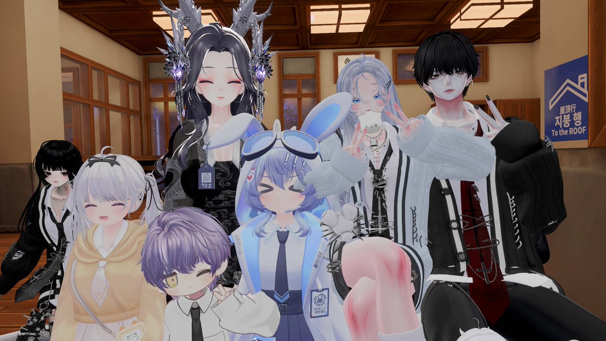 AceZombie02's tweet photo. 오늘의 #VRCHAT 
봄 감기가 가장 무서운법..!
자고 일어나니까 몸살 감기 기운이 오는게
오한이 살짝 와서 걱정이네요
여러분도 감기 몸살 조심하세요!
화본역에서 놀았던 사진 올립니다!
tl199님, 초콜릿님,여름이었다님,'
고월님,혜린님,미나세님
감사합니다! 수고했어 오늘도! https://t.co/kNHUSkyHVq