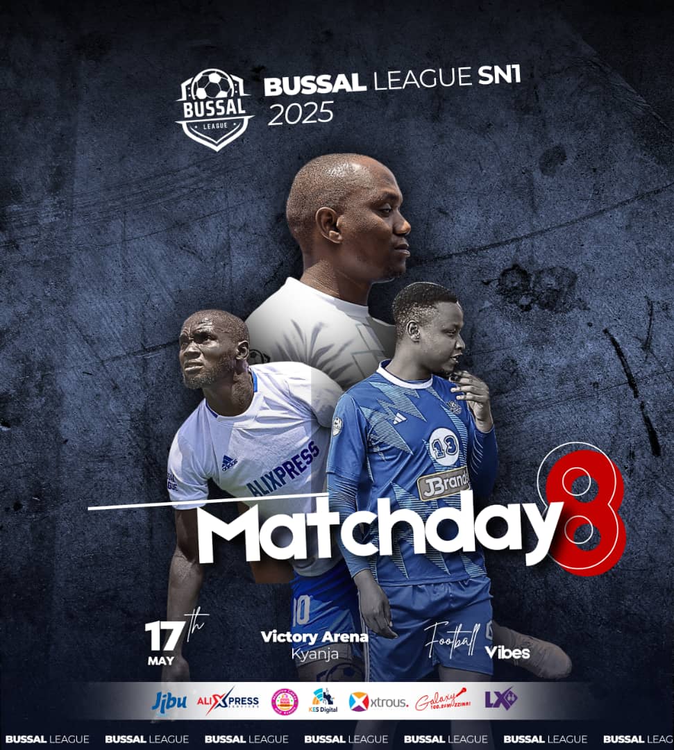 BussalLeague's tweet photo. 🚨 Match Day 8 🚨

The BUSSAL League returns this weekend.

📍Victory Arena 🏟 Kyanja 

⏰ 10.00 AM till mama calls. 🌌🌌

#FfeBuddo #BussalLeague #ThisisBuddo https://t.co/Bl8qgVCR8o