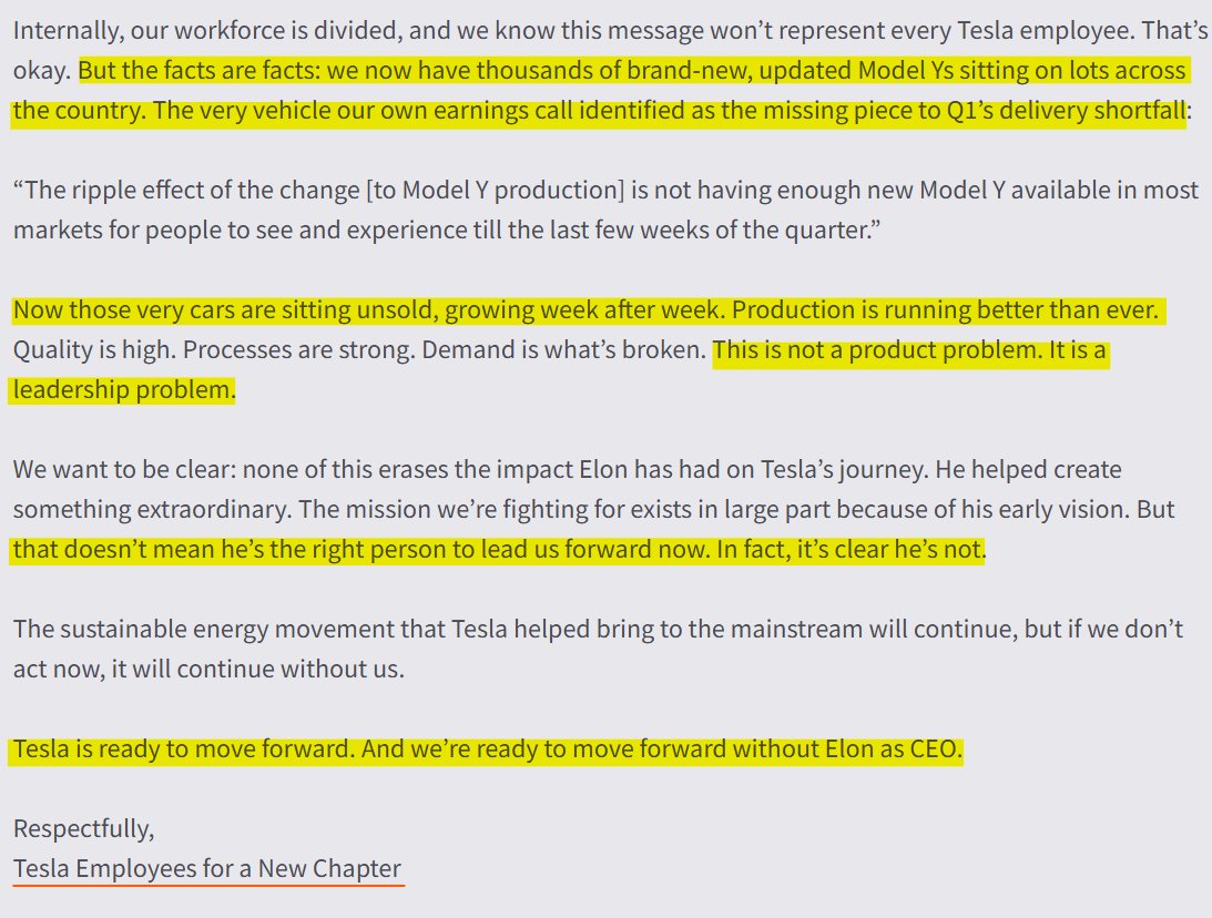 <a href="/Alpsoy66/">Alp 🦀🦀🦀</a> Tesla fans including owners, shareholders and employees are no longer referring new customers. With no ads and a dead referral program, sales are stalling.