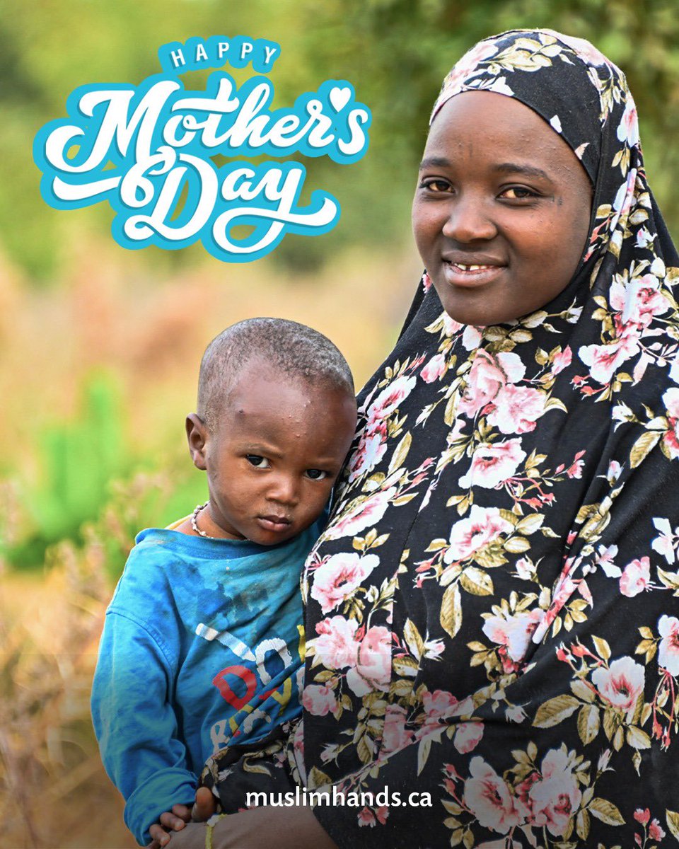 muslimhandsca's tweet photo. Happy Mother’s Day! 💖

Today, we honour the strength, resilience, and love of mothers around the world — especially those raising children through hardship.

This Mother’s Day, support a mother in need. 

Visit: https://t.co/tEflH11FIo https://t.co/GTgO5CyAmc