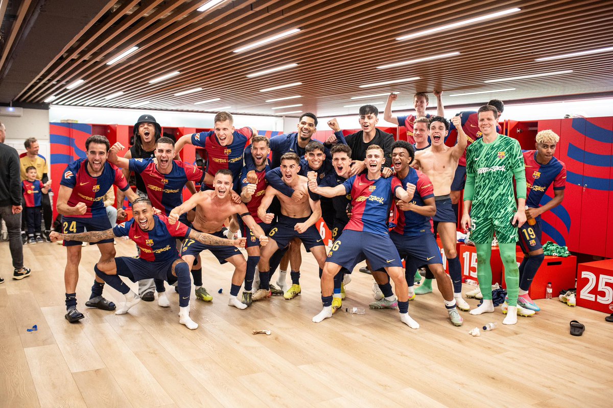 ericgm3's tweet image. ¡Lo de este equipo es una locura! Tenim la Lliga a tocar, ara a rematar-la, culers! #ForçaBarça 💙❤️