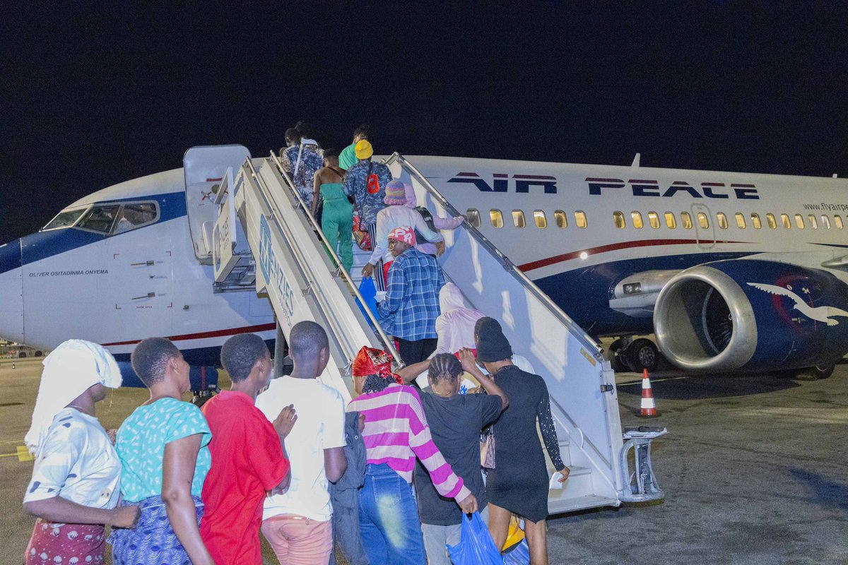 Air Peace tweet media