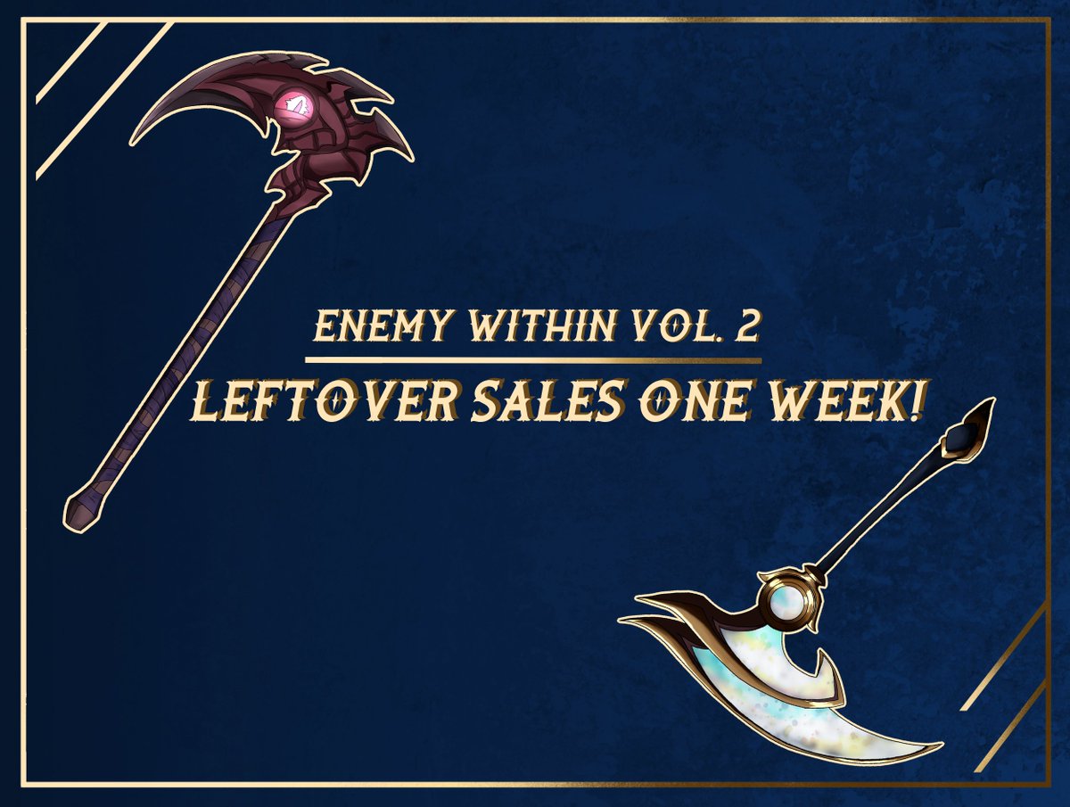 Enemy Within ♢ Kayn Zine | DONATION MADE! tweet media