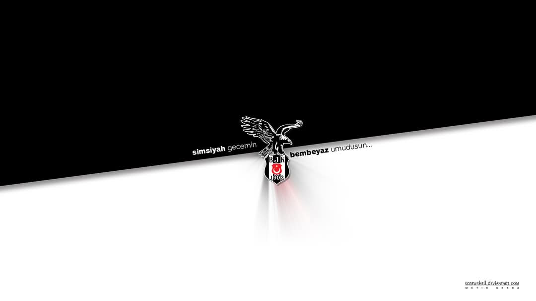 Simsiyah gecemin bembeyaz umudusun #bjk #kartal