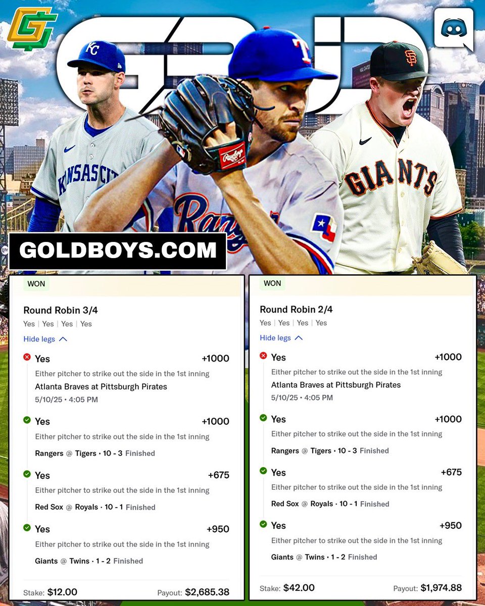 GoldBoys Bets tweet media
