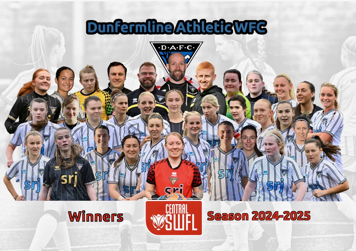Congratulations <a href="/officialdawfc/">Dunfermline Athletic WFC</a> Champions with a 3-1 win today. Gallery to follow, I’m off to celebrate