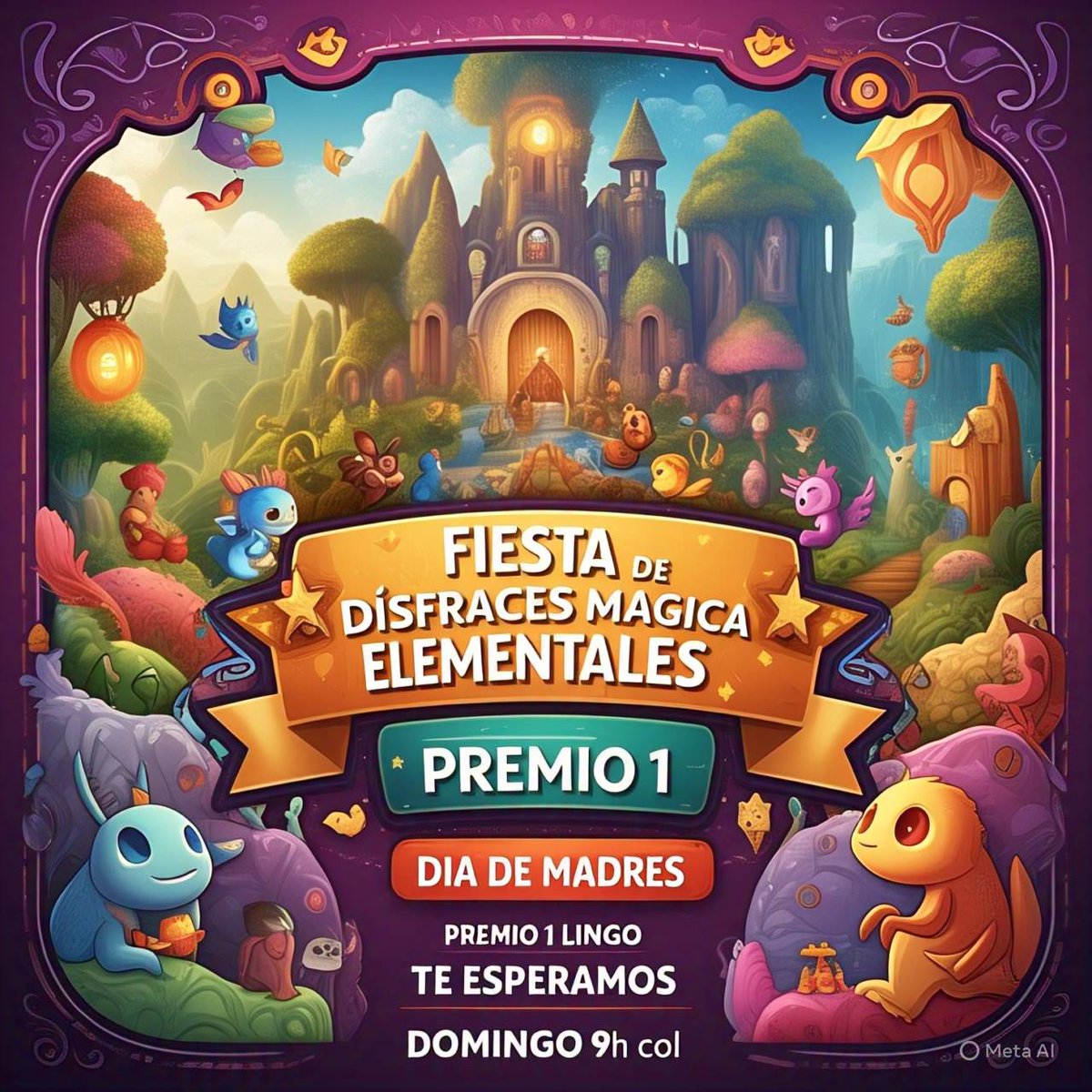 🧙✨ ¡La magia nos espera!
Este domingo a las 9:00 PM COL ven a disfrutar la Fiesta de Disfraces Mágica Elementales.
🎁 ¡Premios, diversión y momentos únicos para celebrar el Día de Madres en familia! 💖

#FiestaMágica #DíaDeMadres #Elementales