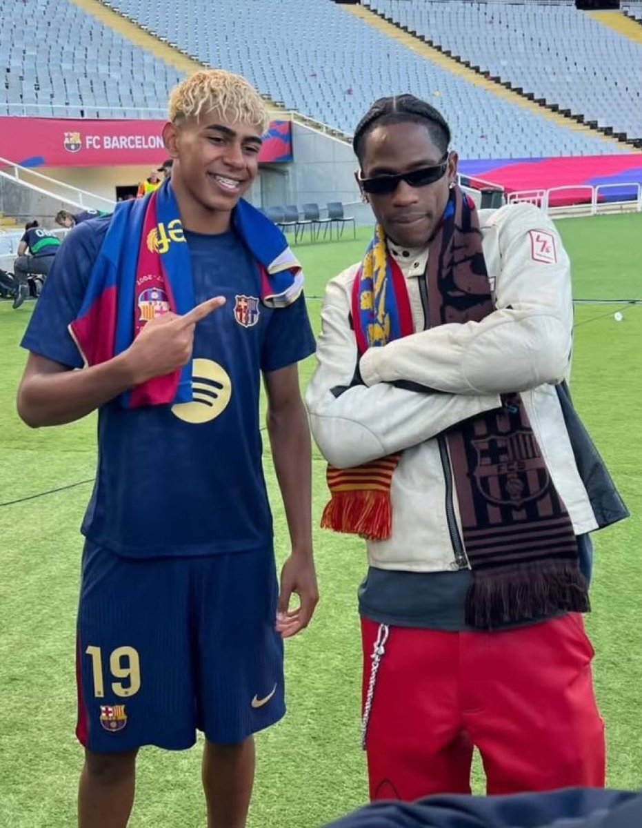 Yamal x Travis Scott 📸⚽️