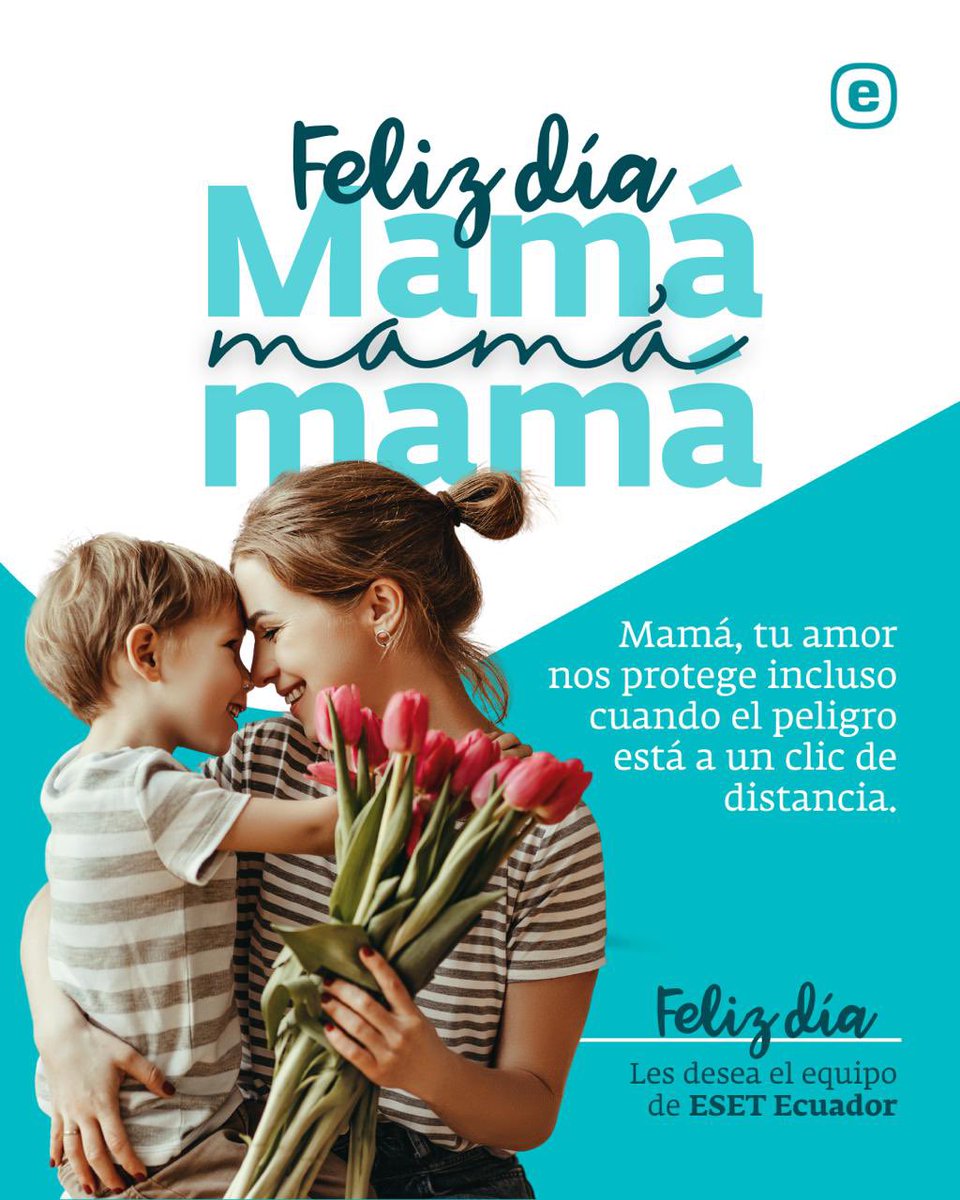 ElevenCoreEC's tweet photo. Hoy queremos felicitar con mucho cariño a todas las mamás que, con su amor, esfuerzo y dedicación, hacen del mundo un lugar mejor cada día.👩🏻‍💻🩵@ESETLA https://t.co/yL8m6CMkd5