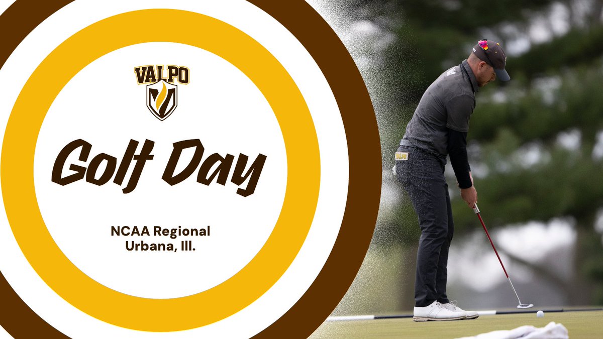 Valpo Athletics (@valpoathletics) on Twitter photo The third career NCAA appearance for Anthony Delisanti begins today!
β³: NCAA Urbana Regional
π: Atkins Golf Club
π
: Monday-Wednesday
π: 10:12 a.m. Monday; 9:50-10:34 a.m. Tues & Wed
π: scoreboard.clippd.com/tournaments/23β¦
#GoValpo x <a href="/ValpoMG/">Valpo Men's Golf</a> The third career NCAA appearance for Anthony Delisanti begins today!
β³: NCAA Urbana Regional
π: Atkins Golf Club
π
: Monday-Wednesday
π: 10:12 a.m. Monday; 9:50-10:34 a.m. Tues & Wed
π: scoreboard.clippd.com/tournaments/23β¦
#GoValpo x <a href="/ValpoMG/">Valpo Men's Golf</a>