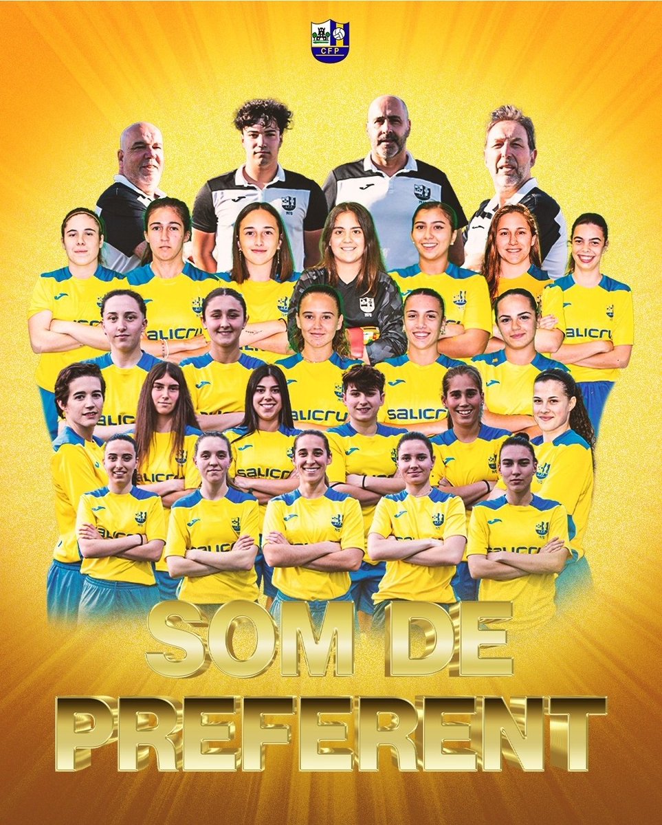 Som de Preferent !!

Enhorabona equip!! Objectiu aconseguit.  Grans!!

<a href="/CFPalautordera/">CF Palautordera</a> <a href="/CFPfemeni/">C.F. Palautordera Femení</a>