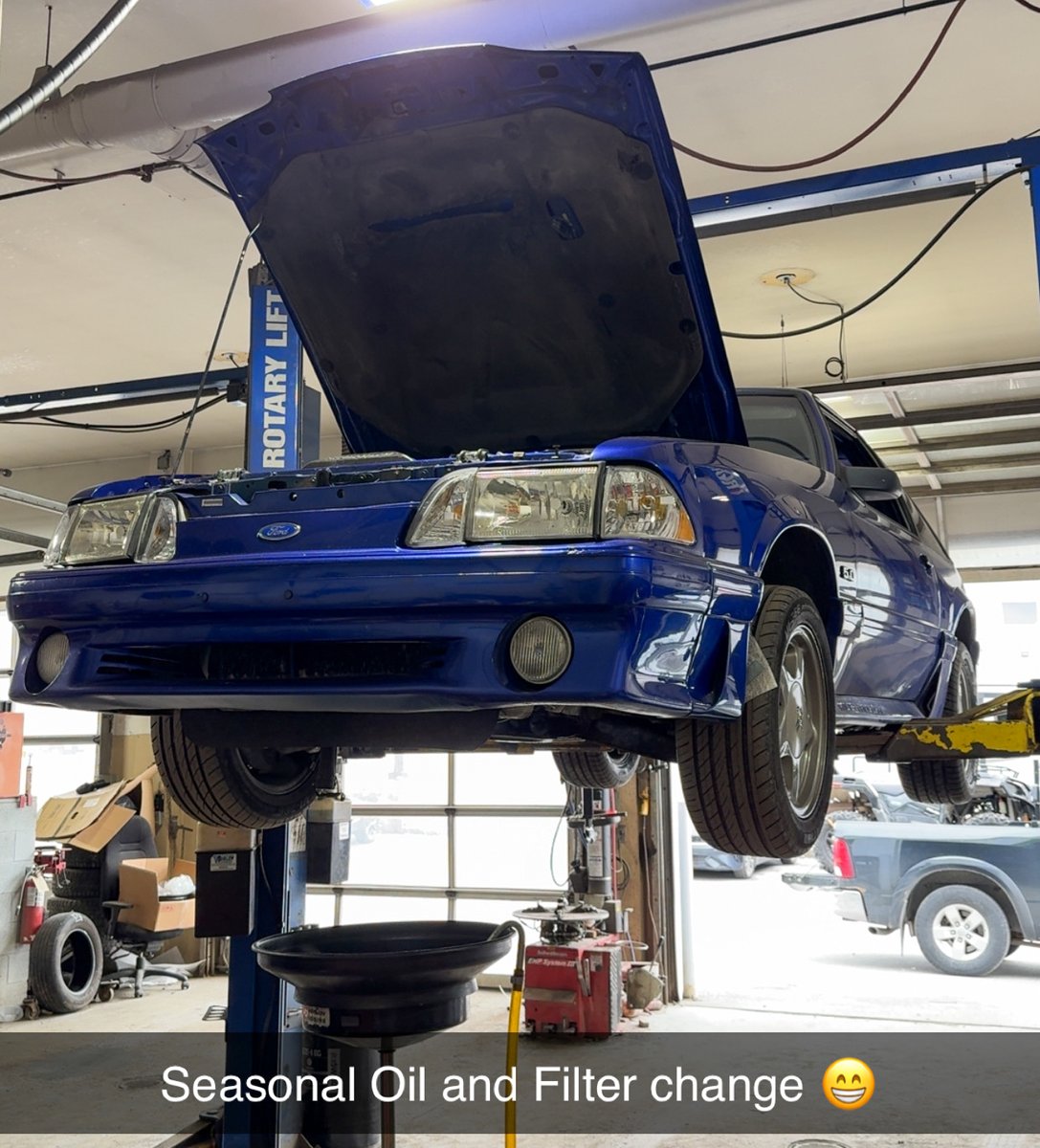 DonnieOK's tweet image. An oil &amp;amp; filter change and some new rubber for the back.  #summer is coming... I hope  :)  #foxbodymustang #foxbody #mustang 1990 and getting better.  #Ford #FordMustang #ClassicCars #Newfoundland