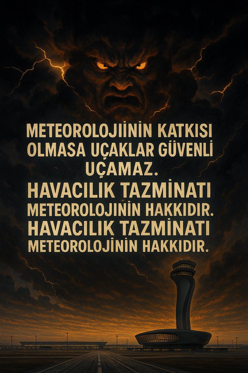 peacemissing2's tweet photo. Devlet büyüklerimiz!! , Meteoroloji Havacılık sektöründe olmazsa olmazdır. Havacılık Tazminatı  hakkıdır.

#MeteorolojiHavacılıkTazminatı'nı 50 kat aşağı alıyor. Adil oranlar istiyoruz. 
#SonMeteorolojikUyarı
@RTErdogan
@murat_kurum
@a_uraloglu
@memetsimsek https://t.co/BUVkdKuqQ7