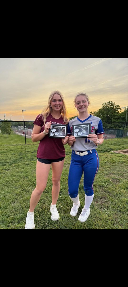 RileyCVaughan's tweet image. So honored to be named part of the 2025 All-District Team along with some of my teammates!