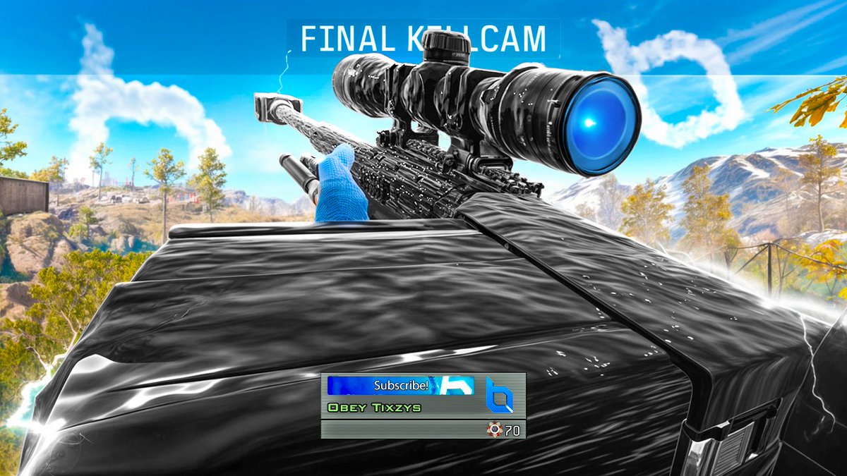 Tixzyss's tweet image. New Video!

This is MW3 Trickshotting in 2025! (10+ SHOTS)
#ObeyRC2025 

youtube.com/watch?v=x27Ht-…