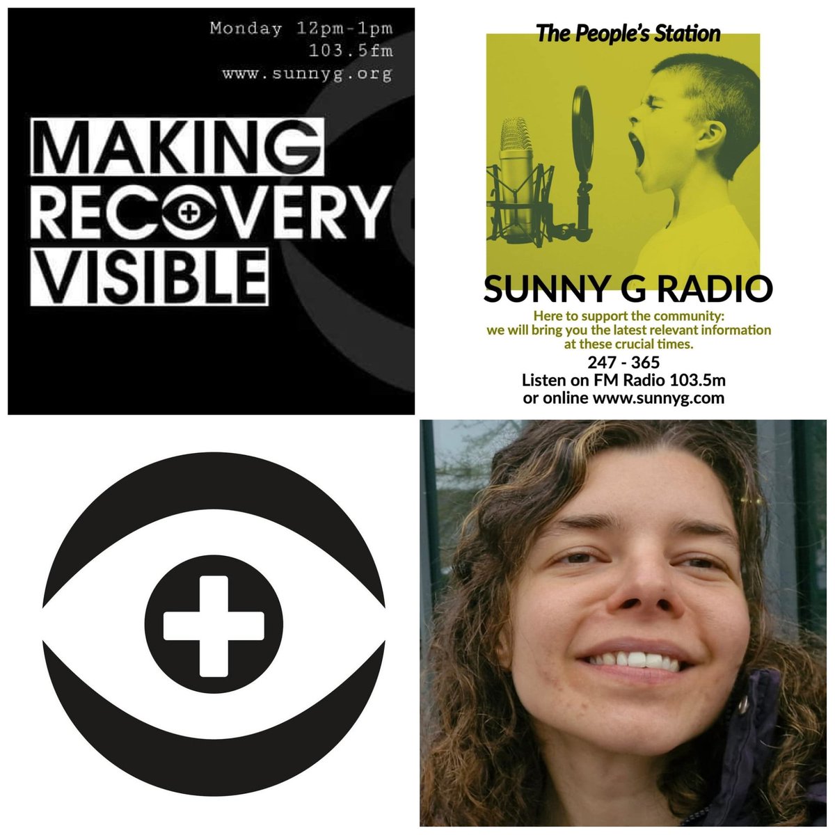 VisibleMaking's tweet image. Tomorrow on the show, I'll be chatting to Sabrina about her journey, creativity in recovery and her new venture Grounded Butterflies 🦋 tune in live from 12pm only on @SunnyGRadio 📻 🔊 🎶 

#creativerecovery #selfworth #selfimprovement #communityradio  #MakingRecoveryVisible