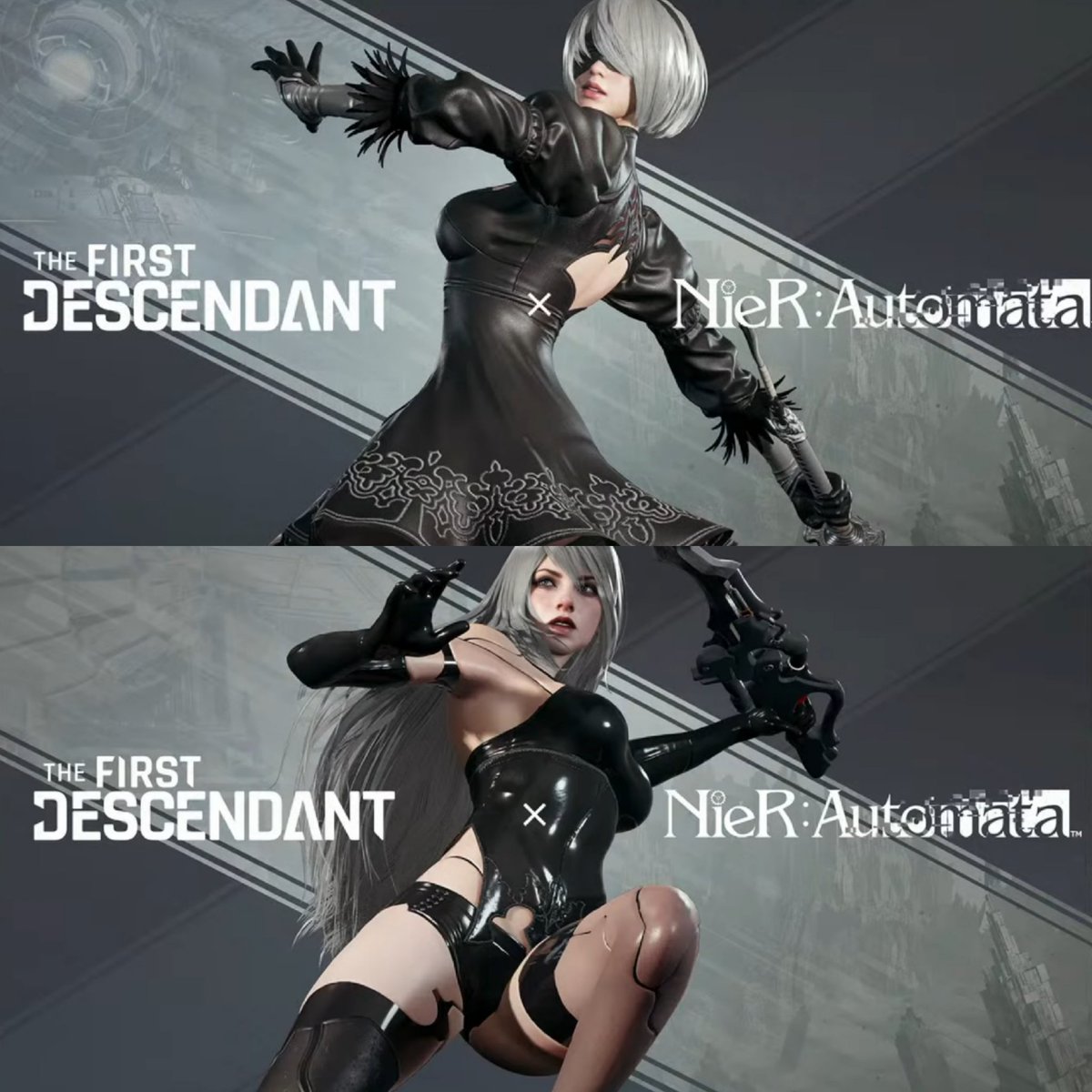 realfpsprince's tweet photo. #TheFirstDescendant #NieRAutomata collaboration 🔥 https://t.co/61R01wwbHJ