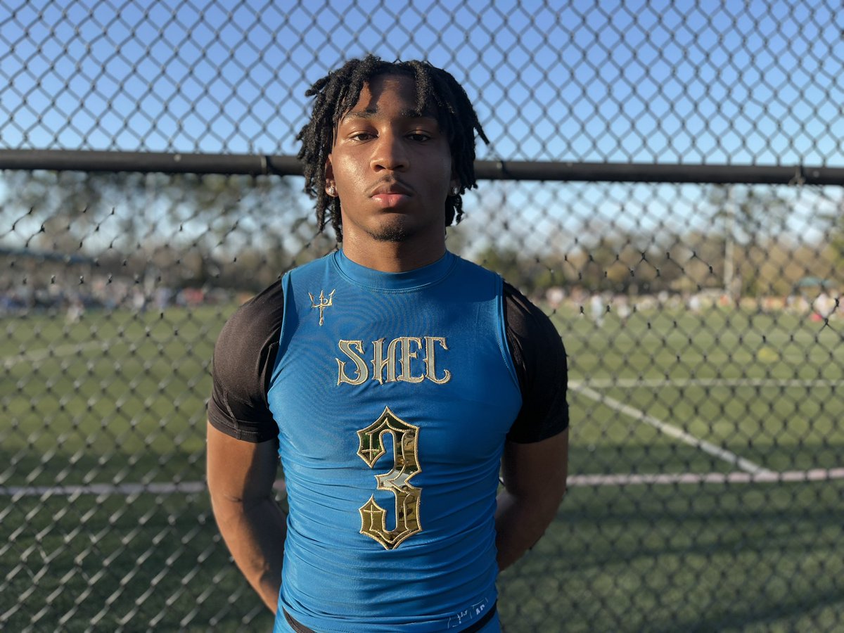 Brandon Howard (@bhoward_11) on Twitter photo Cedar Creek (NJ.) HS 2026 DB Jahmir Campfield (<a href="/JahmirCamp15151/">Jahmir Campfield</a>)
He is a physical corner, who relies on his instincts & awareness to make plays on the ball.
Campfield holds offers from programs such as #LIU, #RIU & #Temple to name a few.
He has an #OV to #EMU on June 8th. Cedar Creek (NJ.) HS 2026 DB Jahmir Campfield (<a href="/JahmirCamp15151/">Jahmir Campfield</a>)
He is a physical corner, who relies on his instincts & awareness to make plays on the ball.
Campfield holds offers from programs such as #LIU, #RIU & #Temple to name a few.
He has an #OV to #EMU on June 8th.