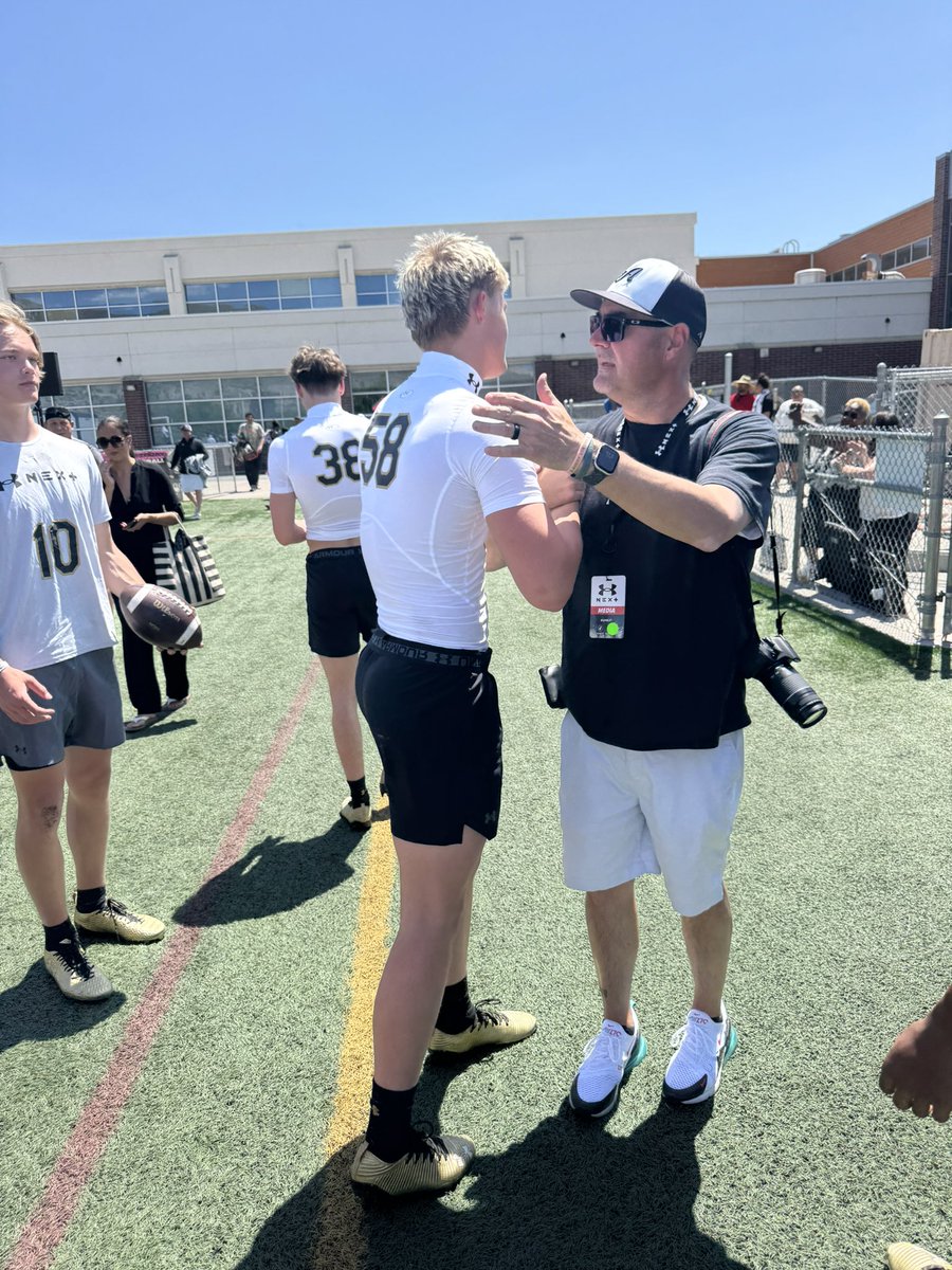 Nate Olson (@nolson5) on Twitter photo Had to put out a post about <a href="/BrandonHuffman/">Brandon Huffman</a> ! He took time with each boy at the <a href="/UANextFootball/">All-America Game</a> camp that came up to him including <a href="/dysonrichards26/">Dyson Richards</a> and talked to them and encouraged them on. Even with hundreds of kids there he spent time with each. Showed them all true Had to put out a post about <a href="/BrandonHuffman/">Brandon Huffman</a> ! He took time with each boy at the <a href="/UANextFootball/">All-America Game</a> camp that came up to him including <a href="/dysonrichards26/">Dyson Richards</a> and talked to them and encouraged them on. Even with hundreds of kids there he spent time with each. Showed them all true