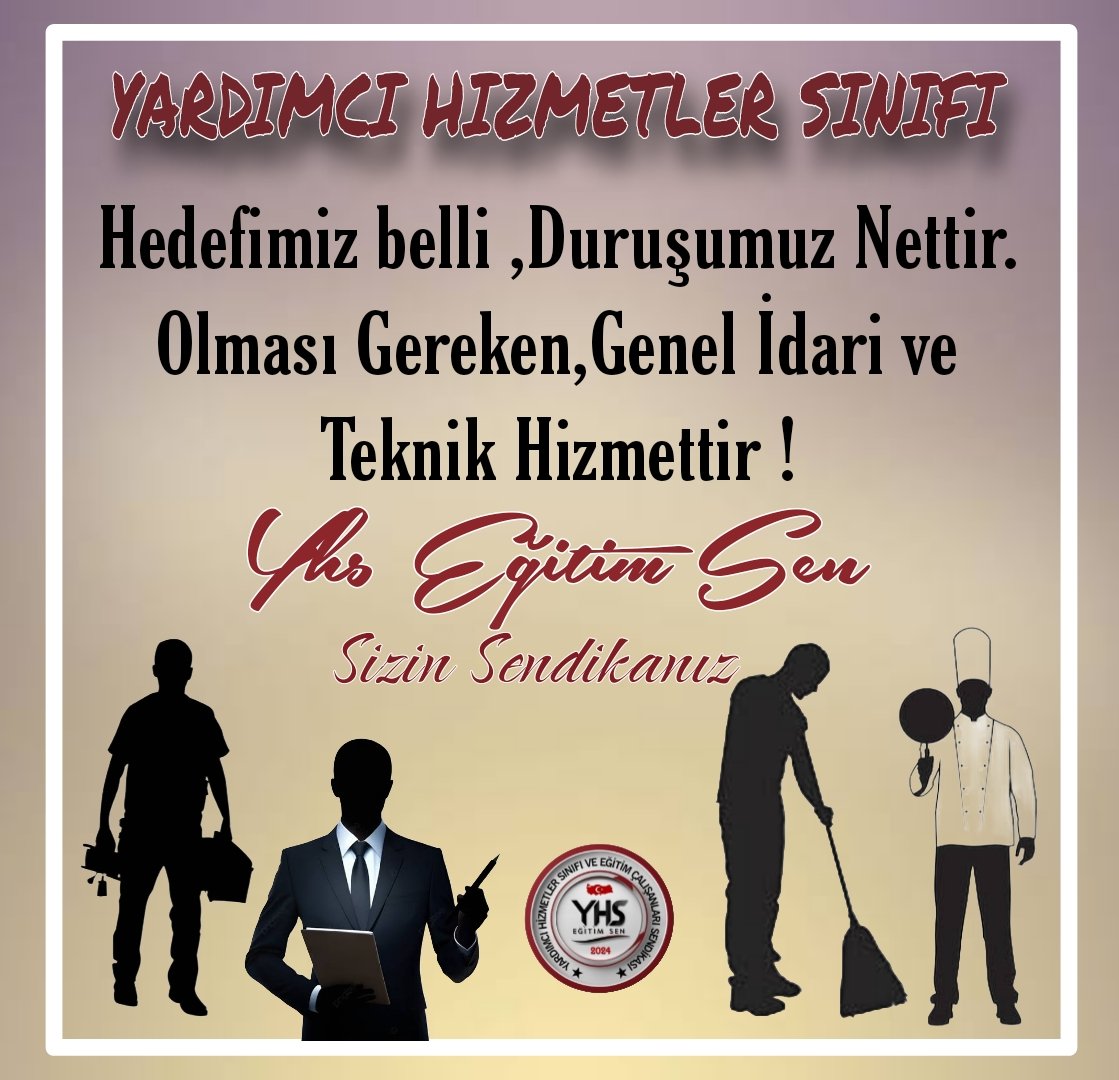 yhsplatform's tweet photo. Hedefimiz belli duruşumuz nettir . Olması gereken Genel idari ve Teknik Hizmettir !
#YHSMeclisteGörüşülsün 
#YardımcıHizmetlerSınıfı

@yhsplatform
@yhsplatformu @yardimcihizmet1 @Olcay_Celik @RTErdogan @hasandogan
 @eczozgurozel @MDervisogluTR @dbdevletbahceli
@ErbakanFatih 
@_cevdetyilmaz @ComezTurhan @gamzetascier @hasanozturkmen
@melih_meric @gamzeilgezdi @aefakibaba @Mahi_Nur @mustafaelitas
@isikhanvedat
@mehmetozhaseki
@yilmaztunc
@leylasahinusta
@avomerozmen
@yavuzatar
@aselimkoroglu
@mustafaakis
@oktay_saral @cenginyurt52
@cemilertem
@mehmetucum
@Y_Akdogan
@drsoysal
@farukozcelikgsb
@drhasansert
@Hayati_Yazici
@mkulunk
@belginuygur10
@hasandogan
@TugrulTurkes @selcukktepeli
@fethigurer @selcukozdag @SalihUzunDr
@TugrulTurkes @selcukktepeli
@fethigurer @selcukozdag  @abdulhamitgul @avidrissahin