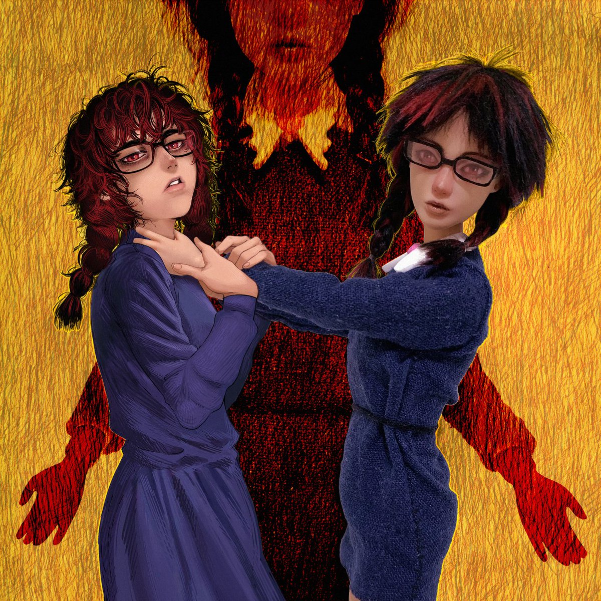 normov_art's tweet image. She looked like me!