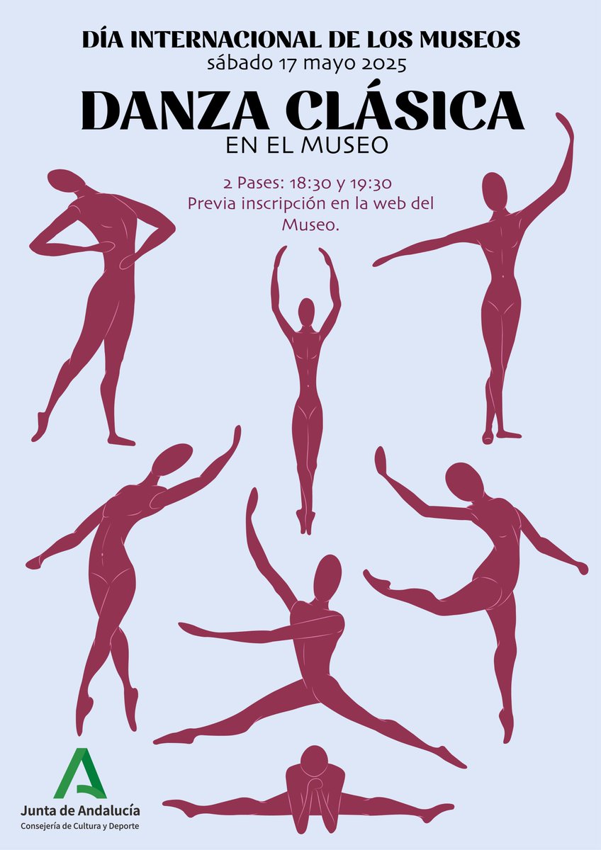 #BuenasTardes ya estamos calentando motores para el gran día: <a href="/DIM2025/">International</a> El día Internacional de los Museos.  Os tenemos preparadas varias actividades.
⚠ Es necesario reserva previa en nuestra página Web
Os seguiremos informando esta semana
@culturaand #TuMuseo #danza