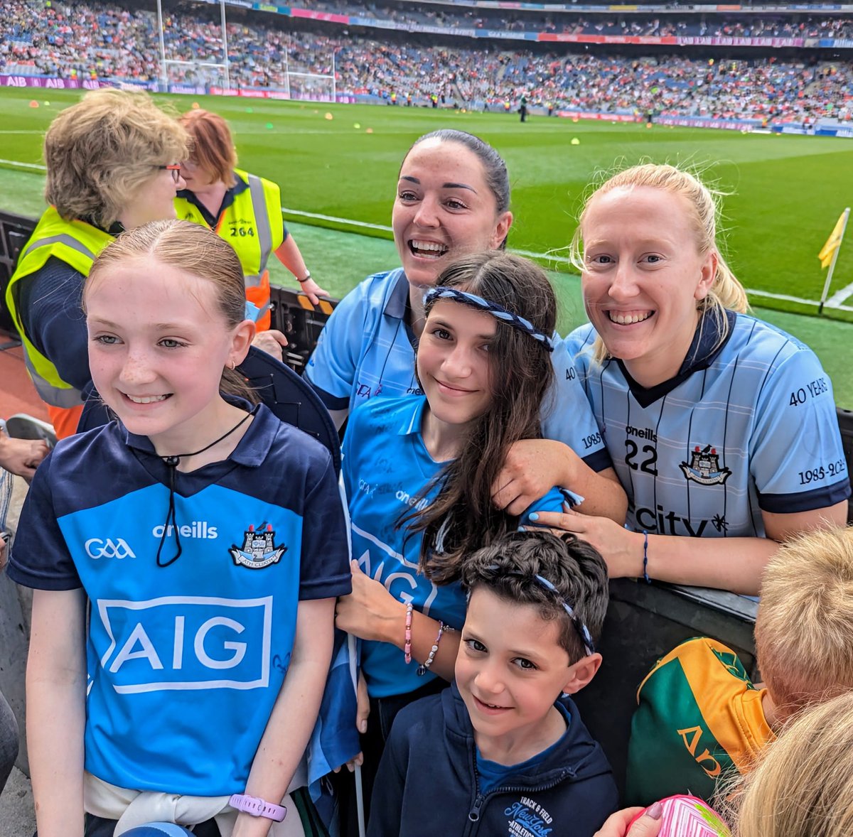 Foxrock-Cabinteely GAA (@officialfoxcab) on Twitter photo Congrats to <a href="/Goldieface/">Sinead Goldrick</a>, Jodi and all of the <a href="/dublinladiesg/">DublinLGFA</a> ladies in winning the Leinster Championship today! Congrats to <a href="/Goldieface/">Sinead Goldrick</a>, Jodi and all of the <a href="/dublinladiesg/">DublinLGFA</a> ladies in winning the Leinster Championship today!