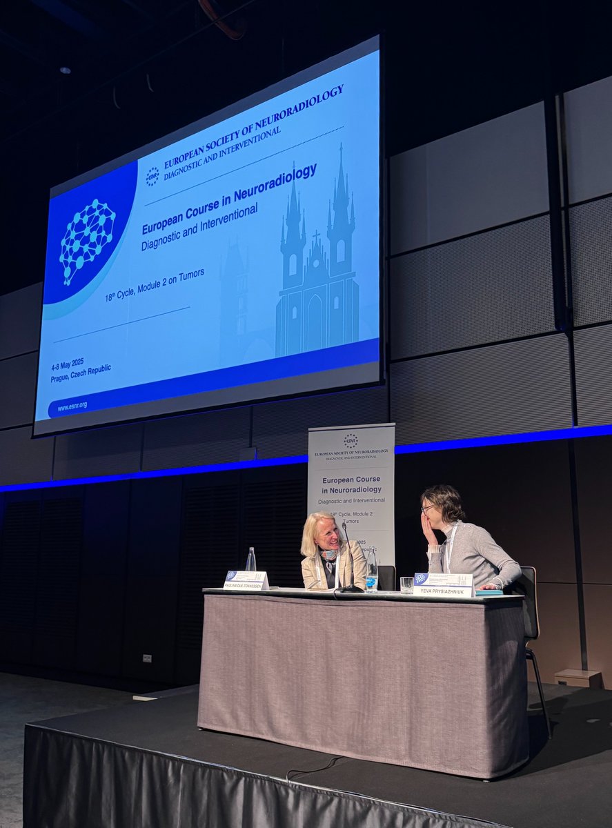 yevap_mri's tweet photo. This week, I had an incredible honor to co-moderate
@ESNRad session on brain tumor diagnosis with conventional and advanced MRI! So grateful for the chance to contribute, learn, and be part of such an inspiring community 🤩 https://t.co/9AIjP7hDcF