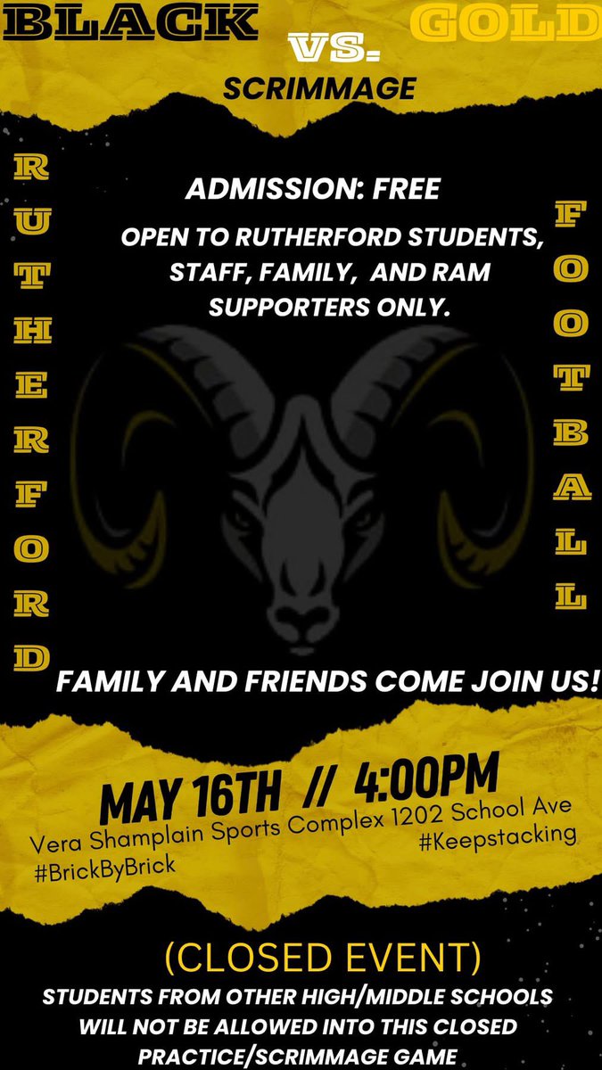 Coach Frost (@863frost) on Twitter photo 🖤💛 🐏🐏 🧱X 🧱‼️
🚨🚨College Coaches if you are in the Panhandle <a href="/RutherfordRam/">Rutherford Ram Football</a> is the place to be next Friday we got kids in C/O 26, 27, 28, & 29 stop by I promise you won’t be disappointed🚨🚨
<a href="/Andy_Villamarzo/">Andy Villamarzo</a> <a href="/PrepRedzoneFL/">Prep Redzone Florida</a>
<a href="/BigCountyPreps1/">BCP SPORTS</a> <a href="/THEPLATFORMDR/">THE PLATFORM</a> <a href="/H2_Recruiting/">Hasani (H2) | Football Recruiting</a> 🖤💛 🐏🐏 🧱X 🧱‼️
🚨🚨College Coaches if you are in the Panhandle <a href="/RutherfordRam/">Rutherford Ram Football</a> is the place to be next Friday we got kids in C/O 26, 27, 28, & 29 stop by I promise you won’t be disappointed🚨🚨
<a href="/Andy_Villamarzo/">Andy Villamarzo</a> <a href="/PrepRedzoneFL/">Prep Redzone Florida</a>
<a href="/BigCountyPreps1/">BCP SPORTS</a> <a href="/THEPLATFORMDR/">THE PLATFORM</a> <a href="/H2_Recruiting/">Hasani (H2) | Football Recruiting</a>