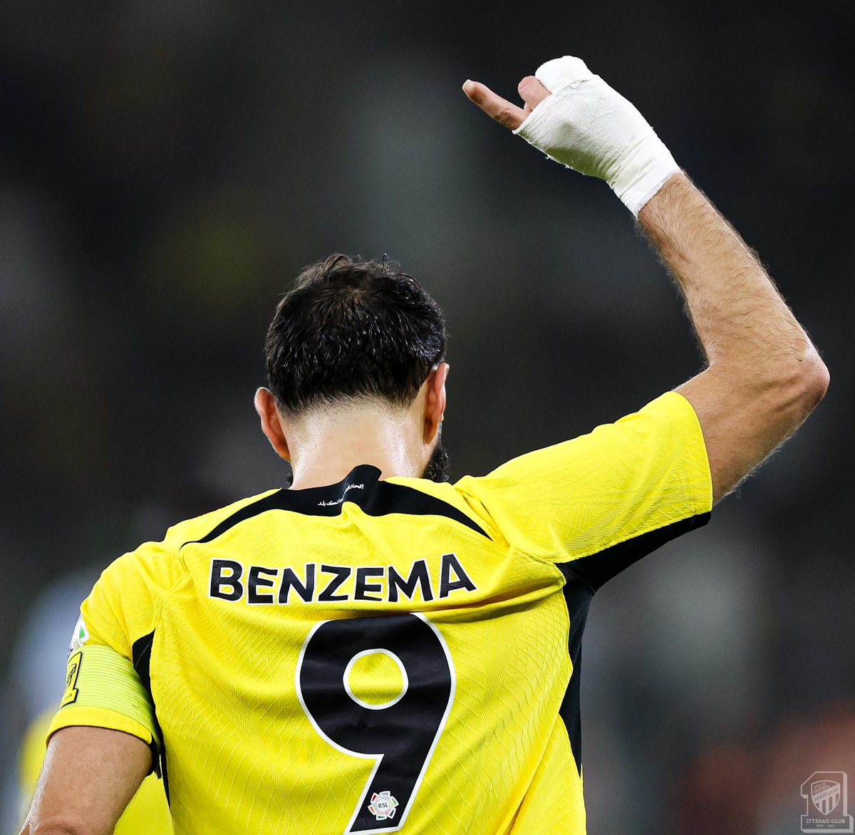 ittihad's tweet image. يا لها من احتفالية أيقونية 🤩☝️
#الاتحاد_الفيحاء