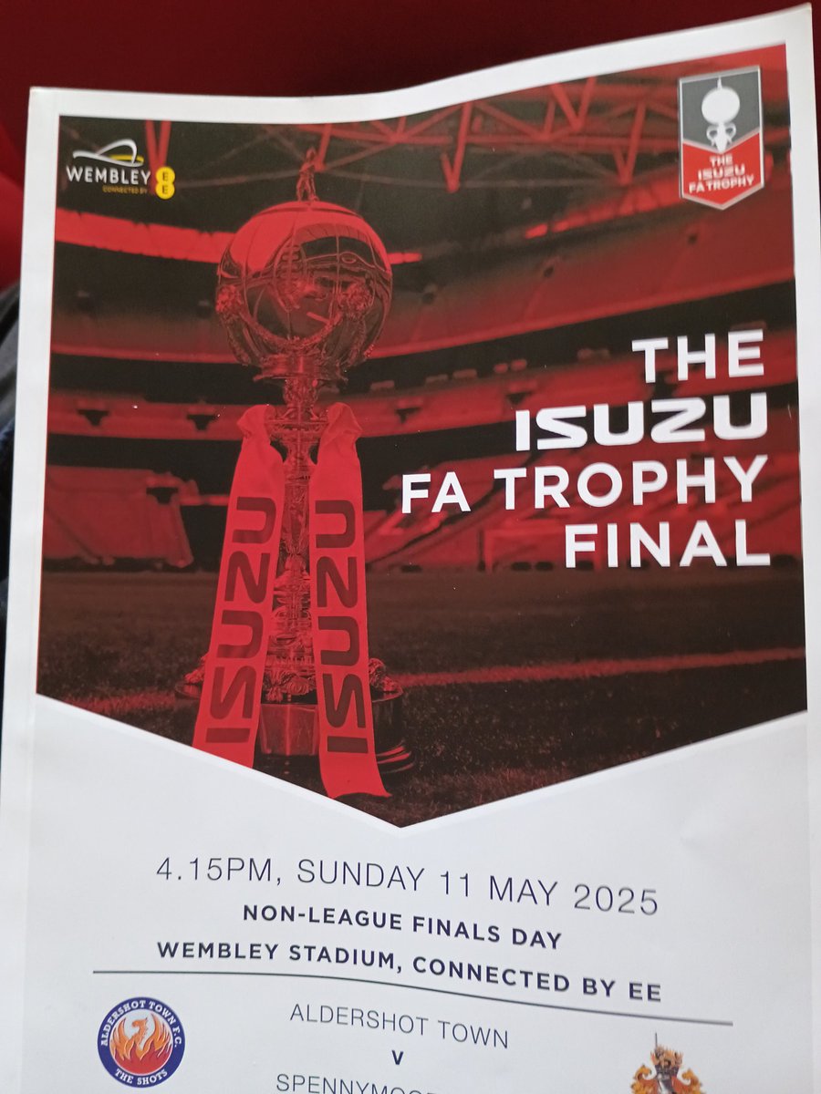 Phil Hiscox (@phiscox46) on Twitter photo On way home from Non league finals day at Wembley
Two decent games with <a href="/whitstabletown/">Whitstable Town Football Club</a> and <a href="/OfficialShots/">Aldershot Town FC</a> winning Vase & Trophy
Combined attendance 38,600
<a href="/swsportsnews/">South West Sports News</a> On way home from Non league finals day at Wembley
Two decent games with <a href="/whitstabletown/">Whitstable Town Football Club</a> and <a href="/OfficialShots/">Aldershot Town FC</a> winning Vase & Trophy
Combined attendance 38,600
<a href="/swsportsnews/">South West Sports News</a>
