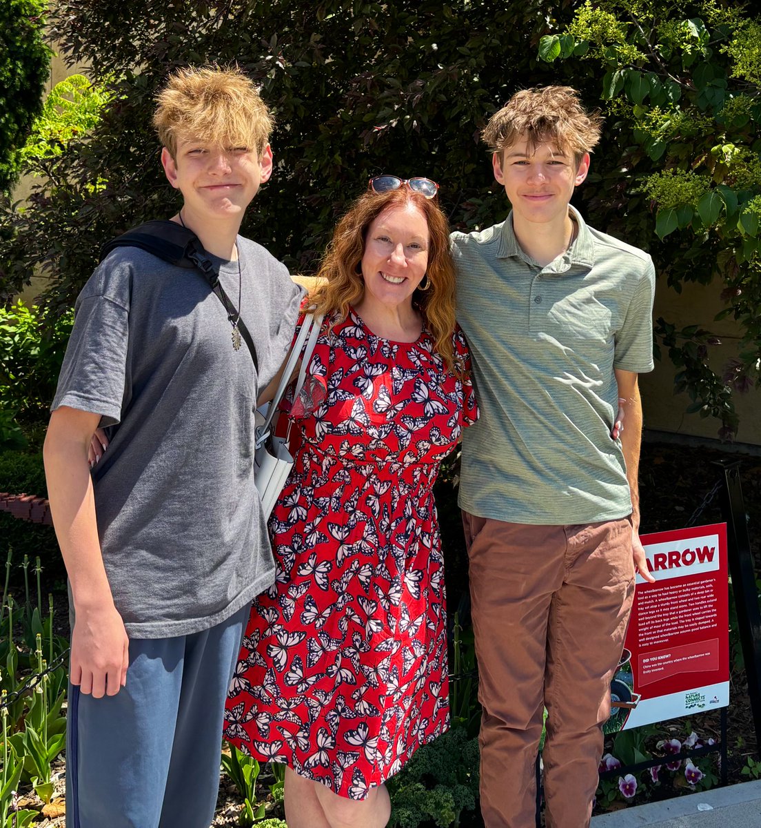 A lovely Mother’s Day with my two towering Viking children with nonsensical hair. I love that they’ll still pretend they don’t mind hanging out with me and don’t have better things to do.