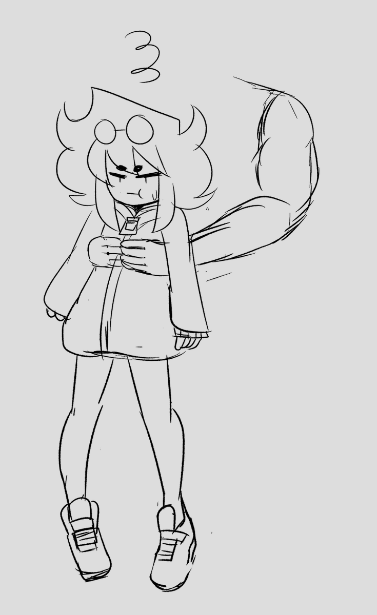 FizzyArtCola's tweet photo. Inaka-Chan goofy doodle. https://t.co/GPuiGeK6KP