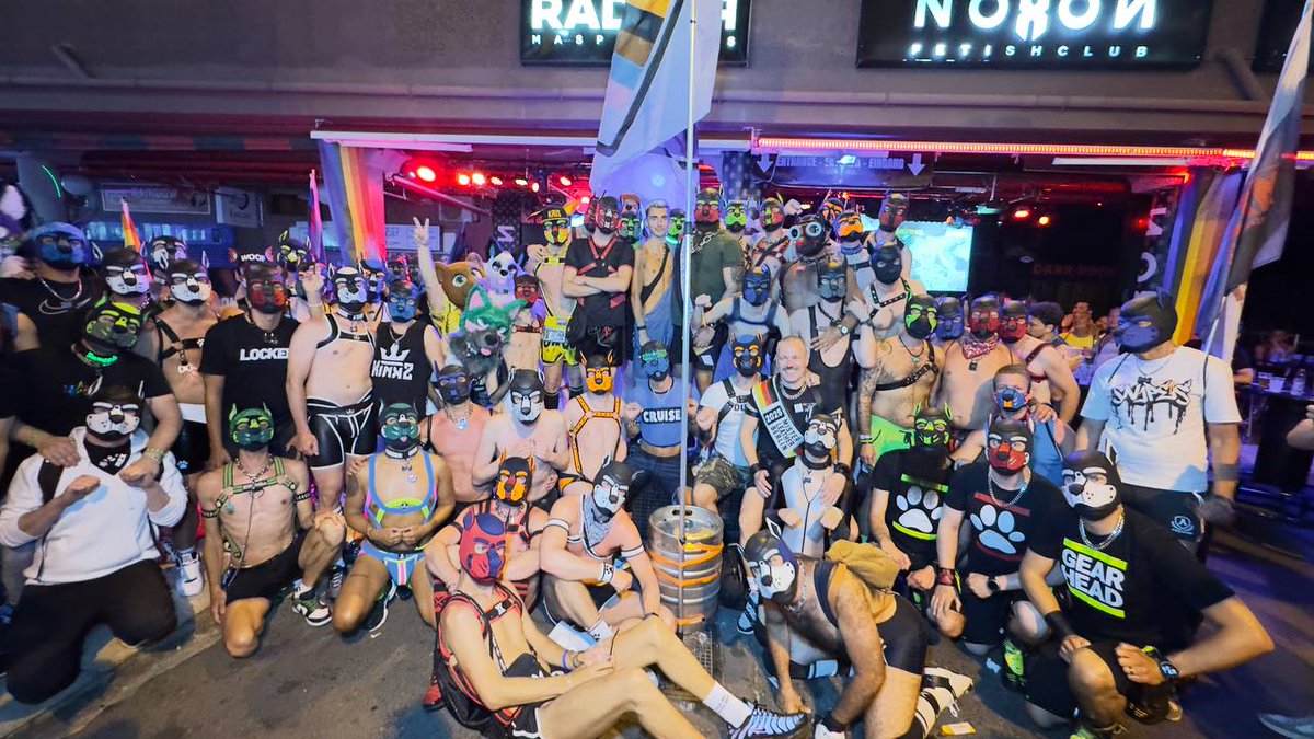 Had the most amazing night <a href="/noxonclub/">noxonclub</a> 

All 3 pup socials have been the best night's of Maspalomas Pride

❤️ <a href="/SnkerPupBane/">Alpha Himbo Pup Bane</a>