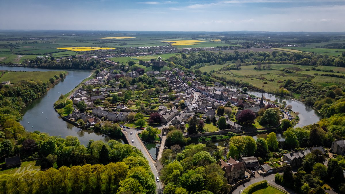 Warkworth #Northumberland this afternoon.