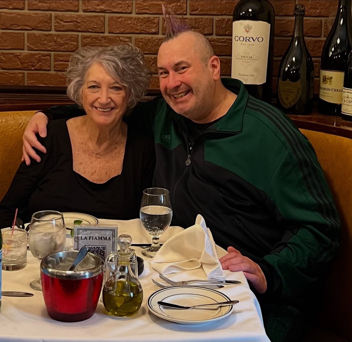 I am Honored, Lucky &amp; Blessed to be with My Mom Today. My Mother stuck with Me through all My ups and downs. Without Her; I would not be here right now. I Love You Mom. Happy Mother’s Day Mom and a Happy Mother’s Day to All Mother’s out there. 
#Mom #Mother #Mommy #GEEspect