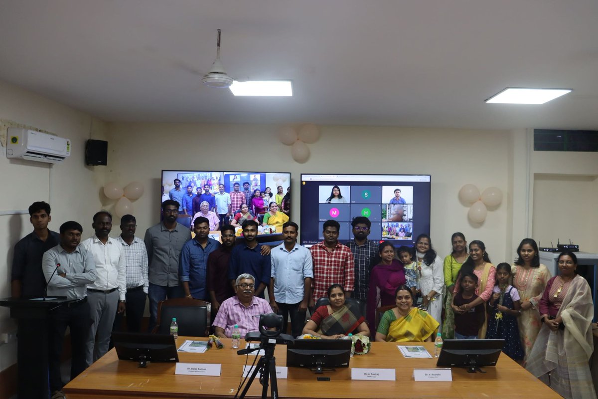 sakthigis's tweet photo. 🌱 A Memorable Alumni Meet 🌱

I recently attended the first Alumni Meet for the B. Tech. (#Agricultural #Information #Technology) program at AEC&amp;RI, Coimbatore, held on 15th February 2025. https://t.co/ZMgdiHcxA2