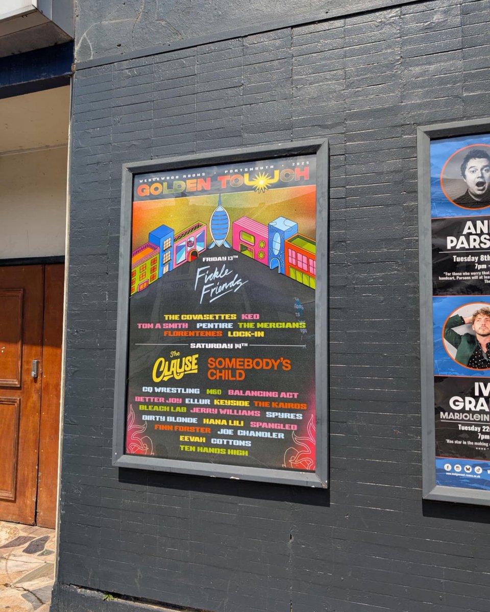 Golden Touch Festival (@goldentouchfest) on Twitter photo Have you seen our new poster outside the <a href="/WedgewoodRooms/">Wedgewood Rooms</a> 👀👀
Let us know if you see it. Can’t wait to finally put that sold out sticker on it. 25 Friday day tickets left. 75 weekend tickets left!
Let’s get it gone!
seetickets.com/event/golden-t… Have you seen our new poster outside the <a href="/WedgewoodRooms/">Wedgewood Rooms</a> 👀👀
Let us know if you see it. Can’t wait to finally put that sold out sticker on it. 25 Friday day tickets left. 75 weekend tickets left!
Let’s get it gone!
seetickets.com/event/golden-t…