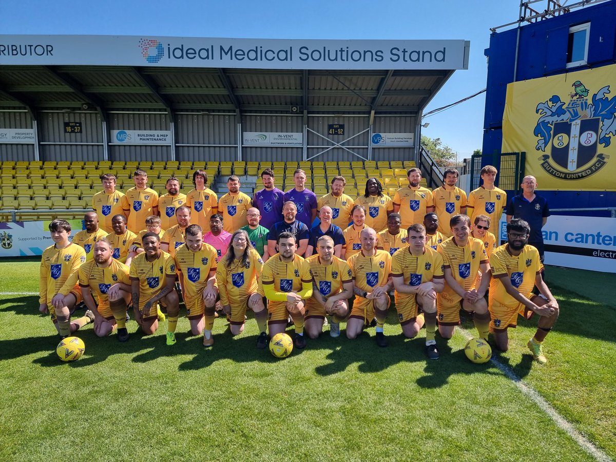 Sutton Utd Disability Teams (@sufc_disability) on Twitter photo 10th Year Celebration of Disability football @suttonunuted β½οΈ our <a href="/SUFCFoundation/">Sutton United Foundation</a> <a href="/SUFC_Disability/">Sutton Utd Disability Teams</a> all 3 of our Pan Disability teams played <a href="/CFCFoundation/">Chelsea Foundation</a> at VBS Stadium.
A special occasion enjoyed by everyone.
Thank you <a href="/SUFCTV/">Sutton United FCtv</a> π
<a href="/TheNLTrust/">The National League Trust</a> 10th Year Celebration of Disability football @suttonunuted β½οΈ our <a href="/SUFCFoundation/">Sutton United Foundation</a> <a href="/SUFC_Disability/">Sutton Utd Disability Teams</a> all 3 of our Pan Disability teams played <a href="/CFCFoundation/">Chelsea Foundation</a> at VBS Stadium.
A special occasion enjoyed by everyone.
Thank you <a href="/SUFCTV/">Sutton United FCtv</a> π
<a href="/TheNLTrust/">The National League Trust</a>