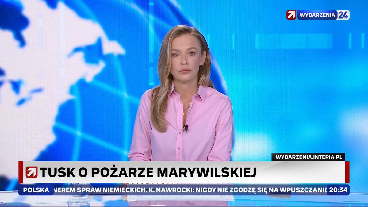 Teraz Dominika Tarczyńska prezentuje wydarzenia w Wydarzeniach 24.
#Wydarzenia24 <a href="/DominikaMizersk/">Dominika Tarczyńska</a>