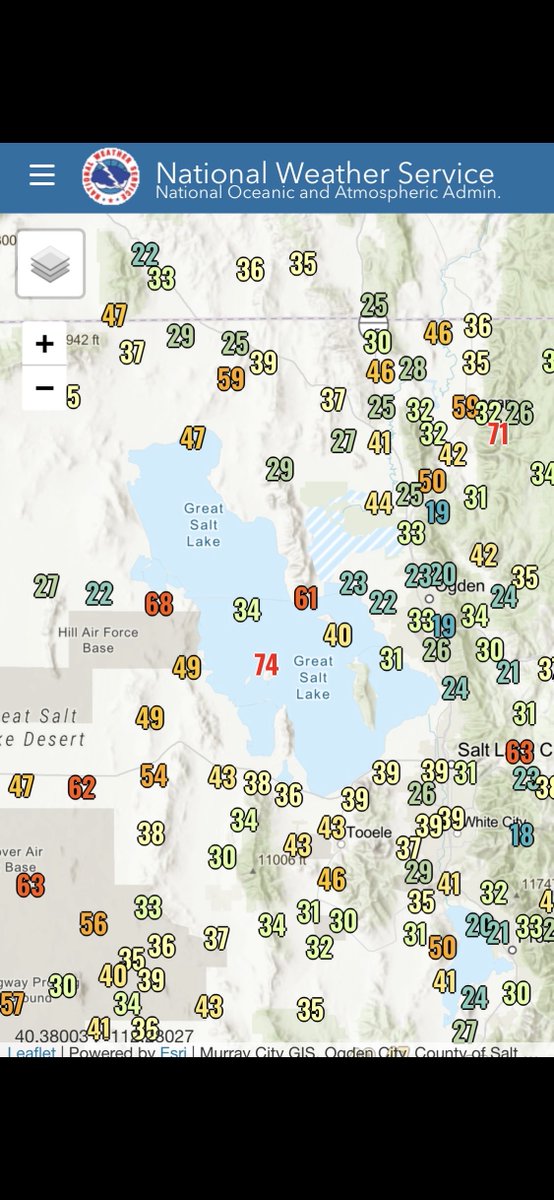 Danny Mercer (@utahwxmetguy) on Twitter photo Here are the latest peak wind gusts today. T-Storm related gusts over 60 mph over parts of N Utah! #utwx <a href="/AlanaBrophyWX/">Alana Brophy</a> <a href="/weathercaster/">Dan Pope</a> Here are the latest peak wind gusts today. T-Storm related gusts over 60 mph over parts of N Utah! #utwx <a href="/AlanaBrophyWX/">Alana Brophy</a> <a href="/weathercaster/">Dan Pope</a>