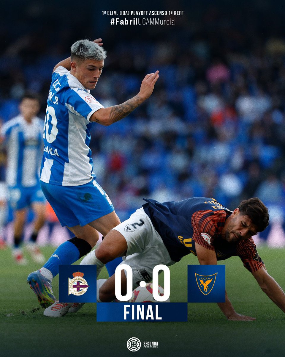 DeporCanteira's tweet photo. Final en #ABANCARIAZOR!

⏱️ 90+5’ | 0️⃣ - 0️⃣ |

#FabrilUCAMMurcia https://t.co/ToDZ8k1l1h