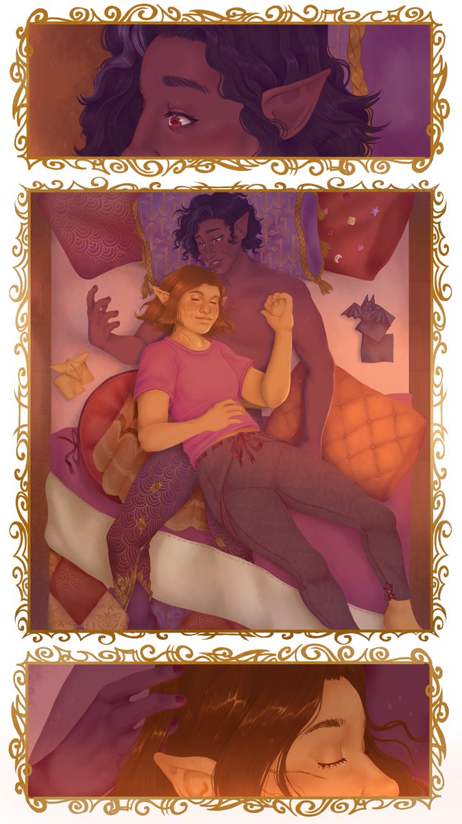 LJSarts's tweet photo. Getting back into #acofaf and Hey y'all should read 'In The Morning's Hush' by bookslutskye that inspired this requested piece,  Link below! https://t.co/ItdeGlFHxI